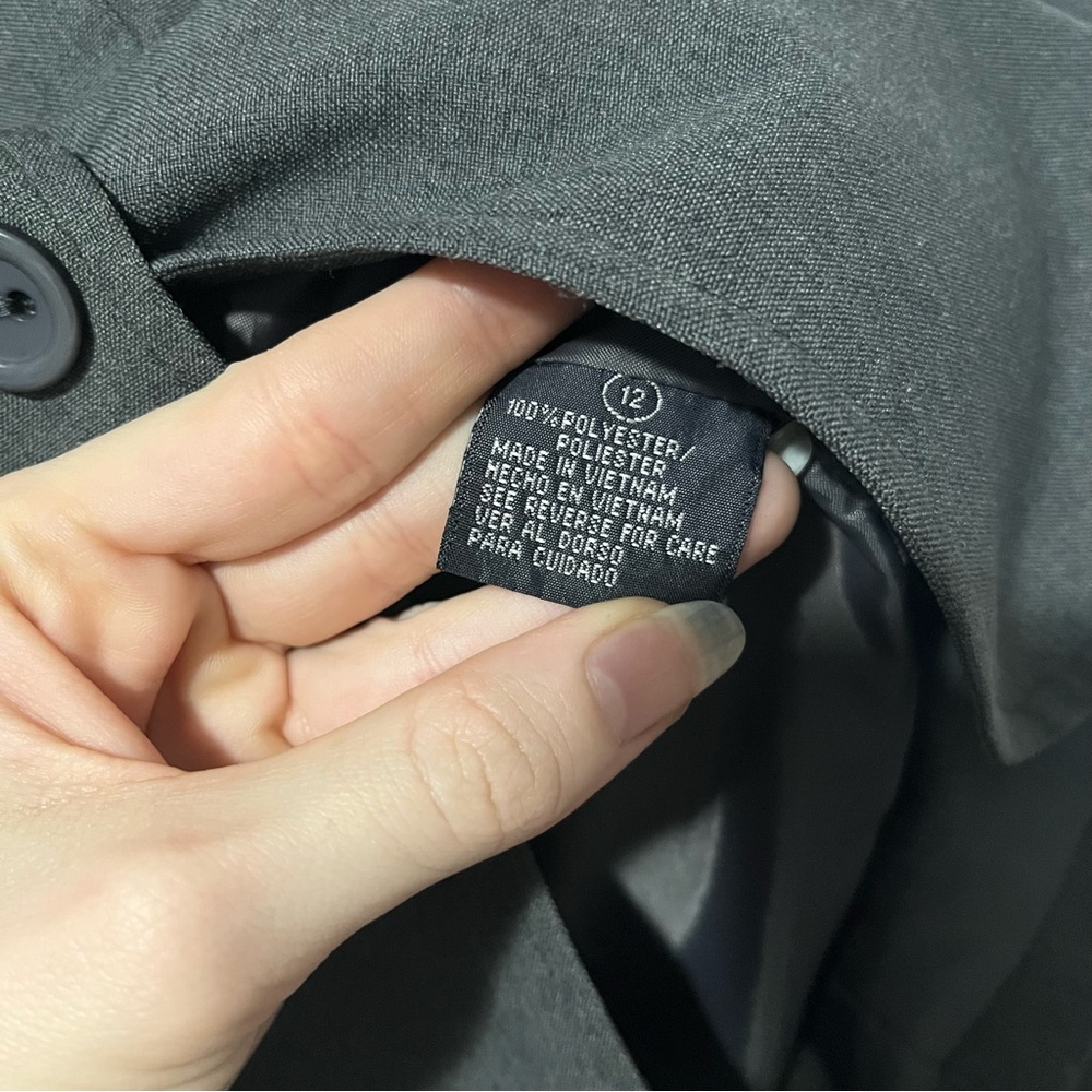 Giorgio Sant’ Angelo size 12 women’s grey suit jacket - Picture 4 of 10